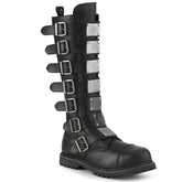 7 Buckles RIOT-21MP Black Pu